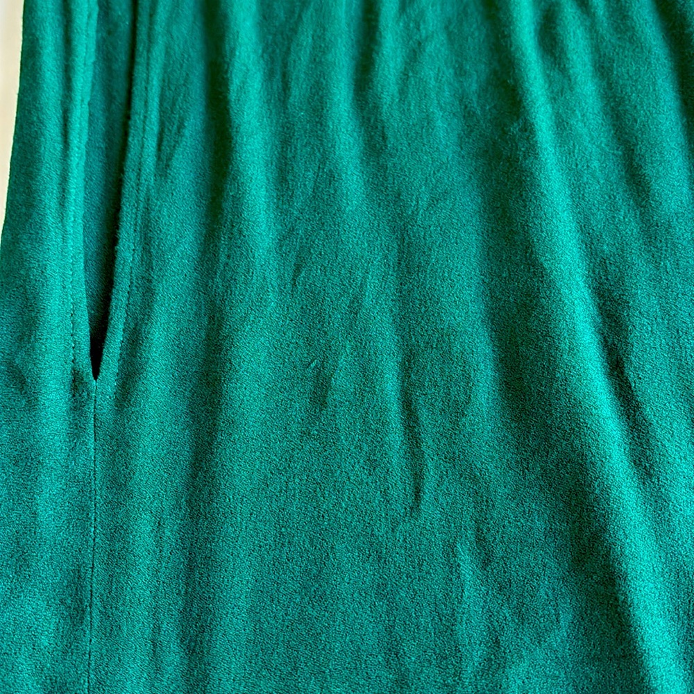 reformation lawrence dress / size 6 / emerald green - Picture 8 of 10